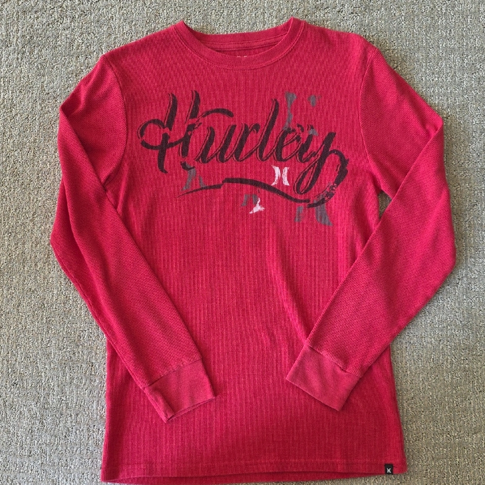 Hurley Crimson Long Sleeve Tee